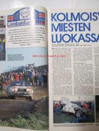 Vauhdin Maailma 1983 nr 1 -mm. GOlf GTD, Phjola Ralli Kyösti 9 kertaa, Formula 1 veneet, Road racing -82Moto guzzi Le Mans 850, Renault 9 TS, F 1 kasvo Derek