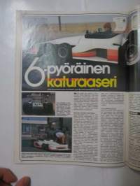 Vauhdin Maailma 1983 nr 1 -mm. GOlf GTD, Phjola Ralli Kyösti 9 kertaa, Formula 1 veneet, Road racing -82Moto guzzi Le Mans 850, Renault 9 TS, F 1 kasvo Derek