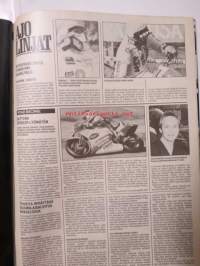 Vauhdin maailma 1985 nr 5 -mm. FHRA näyttely, Kawa 650, Drag historiaa, Honda CBX 750F, Yamaha 600, Road racing 250 cc ja 500 cc Kyalami, Formula radat -85, Toyota