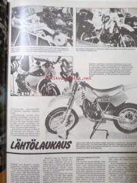 Vauhdin maailma 1985 nr 4 -mm. Jääspeedwayn MM, Ralli-SM jyväshovi, Formula 1 pakkaus Mitä on odotettavissa, Portugalin ralli mm, Porsche 911 SC RS, Matalampi