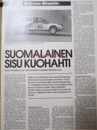 Vauhdin maailma 1985 nr 6 -mm. EM-rallicross Ahvenisto, Formula 1 Monaco ja Imola, MM-road racing Jarama, BMW 535M, Reaktiaikamittari, Yamaha 350 XT, SM-rata