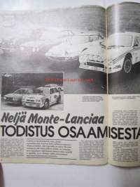 Vauhdin maailma 1985 nr 6 -mm. EM-rallicross Ahvenisto, Formula 1 Monaco ja Imola, MM-road racing Jarama, BMW 535M, Reaktiaikamittari, Yamaha 350 XT, SM-rata