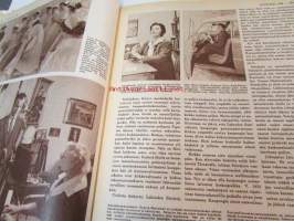 Kotiliesi 1960 nr 5, ( maaliskuu I) kesämökki riihestä, vanha esine elävöitttää nykykotia, vaurasta Seinäjokea