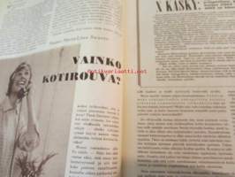 Kotiliesi 1960 nr 12, uusi tapetti kuvikas ja kirkas, mm. Birger Kaipiaisen Kiurujen Yö .  itsenäisen naisen ammatteja jalostuskanalan pito (Annikki Salmela -