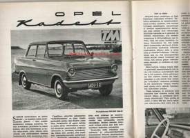 Tekniikan maailma 2/1963 ( Koeajossa Opel Kadett)