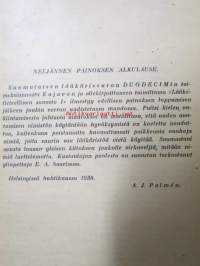 Lääketieteellinen sanasto 1 -Saksalais -ja Latinalais-Suomalainen