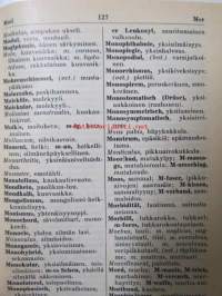 Lääketieteellinen sanasto 1 -Saksalais -ja Latinalais-Suomalainen