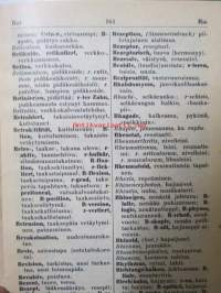 Lääketieteellinen sanasto 1 -Saksalais -ja Latinalais-Suomalainen