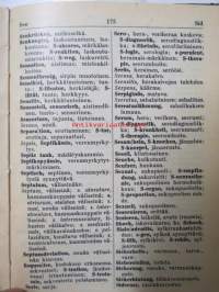 Lääketieteellinen sanasto 1 -Saksalais -ja Latinalais-Suomalainen