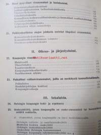 Helsingin kaupungin  kunnalliskalenteri 1941