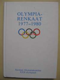 Olympiarenkaat 1977-1980 Suomen Olympiakomitea XXII Olympiadi Lake Placid-Moskova