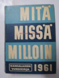 Mitä Missä Milloin 1961 MMM 1961