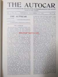 A History of Motors and Motoring volume one 1895-1900