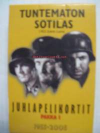 Tuntematon sotilas - Juhlapelikortit pakka 1 1955-2005