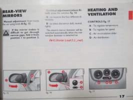 Fiat Brava owner handbook