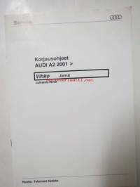 Korjausohjeet Audi A2 2001 -Jarrut