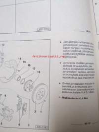 Korjausohjeet Audi A2 2001 -Jarrut