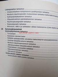 Korjausohjeet Audi A3 1997 -Motronic-suihkutus- ja sytytysjärjestelmä (4-syl.) Moottorin tunnus AGN.