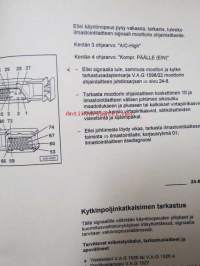 Korjausohjeet Audi A3 1997 -Motronic-suihkutus- ja sytytysjärjestelmä (4-syl.) Moottorin tunnus AGN.