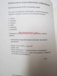 Tarkkaan huoltaen Audi A3 1997.