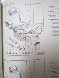 Korjausohjeiden Volkswagen Transporter 1991&gt;, Digifant-suihkutus-ja sytytysjärjestelmä (2.0 l moott.), 01.96&gt;, moottorin tunnus AAC.