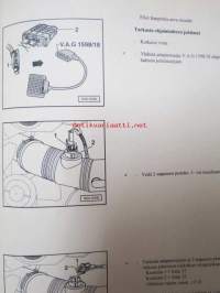 Korjausohjeiden Volkswagen Transporter 1991&gt;, Digifant-suihkutus-ja sytytysjärjestelmä (2.0 l moott.), 01.96&gt;, moottorin tunnus AAC.