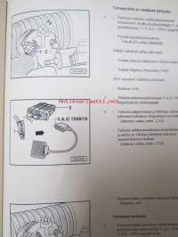 Korjausohjeiden Volkswagen Transporter 1991&gt;, Digifant-suihkutus-ja sytytysjärjestelmä (2.0 l moott.), 01.96&gt;, moottorin tunnus AAC.