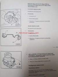 Korjausohjeiden Volkswagen Polo 1995&gt;,ABS-jarrujen itsediagnoosi