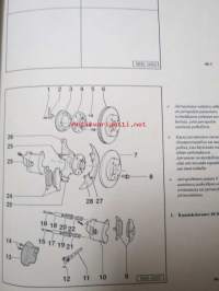 Korjausohjeiden Volkswagen Polo 1995&gt;,Jarrut