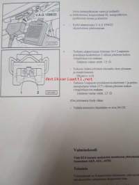 Korjausohjeiden Volkswagen Polo 1995&gt;, Mtronic-suihkutus- ja sytytysjärjestelmä (2-ventt.,rullakeinuvipu), moottorin tunnus, AKK, AKP,ALD,AUC,AUD.