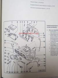 Korjausohjeiden Volkswagen Polo 1995&gt;, Mtronic-suihkutus- ja sytytysjärjestelmä (2-ventt.,rullakeinuvipu), moottorin tunnus, AKK, AKP,ALD,AUC,AUD.