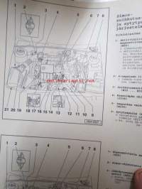 Korjausohjeiden Volkswagen Caddy 1996&gt; Polo Classic 1996&gt;, Simos-suihkutus- ja sytytysjärjestelmä moottorin tunnukset AFT.