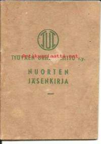 Nuorten Jäsenkirja 1955 täyttämätön