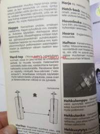 Tekniikan maailma Autosanasto -1500 hakusanaa TM