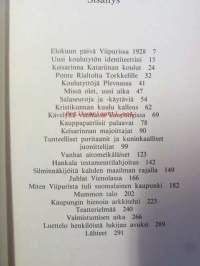 Kultainen rinkeli - kulttuurikuvia Viipurista 30- luvun kehyksissä