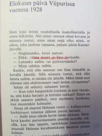 Kultainen rinkeli - kulttuurikuvia Viipurista 30- luvun kehyksissä