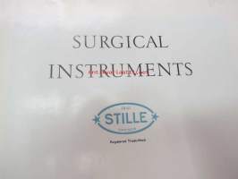 Stille Surgical Instruments Catalogue nr 951 -kirurgisten instrumenttien luettelo