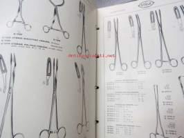 Stille Surgical Instruments Catalogue nr 951 -kirurgisten instrumenttien luettelo