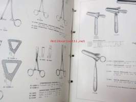 Stille Surgical Instruments Catalogue nr 951 -kirurgisten instrumenttien luettelo