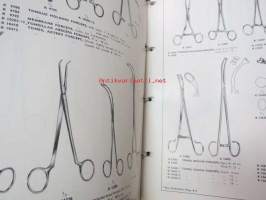 Stille Surgical Instruments Catalogue nr 951 -kirurgisten instrumenttien luettelo