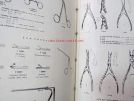 Stille Surgical Instruments Catalogue nr 951 -kirurgisten instrumenttien luettelo