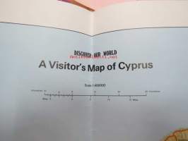 A Visitor´s map of Cyprus -kartta, Kypros