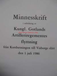 Artilleriet vid korsbetningen