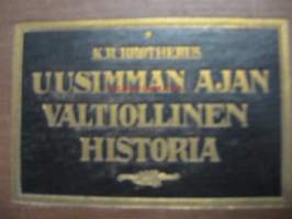 Uusimman ajan valtiollinen historia, maailmanvaltapolitiikan aika vv. 1871-1919