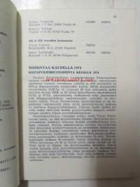 TPS Turun Pursiseura vuosikirja 1974