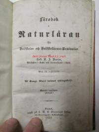 Lärobok Naturlärän 1872