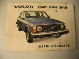 Volvo 242 244 245 instruktionsbok