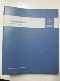 Mercedes-Benz  Korjaamokäsikirja vaihteistot - hyötyajoneuvot osa 2, Kytkin, vaihteisto-, automaatti- ja jakovaihteisto. &quot;käsittäää vuodet 1975-1977 löytyy ainakin&quot;