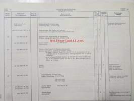 Mercedes -Benz Type 190, 10 011, Ersatzteilliste ausgabe C, Stand von juni 1959 - Spare parts list edition C, As per june 1959, subject to modifications