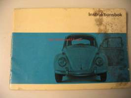 Volkswagen 1300 A - 1300 - 1500 instruktionsbok